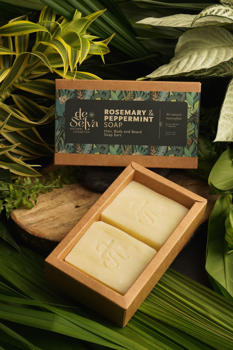 Rosemary & Peppermint Soap deselva